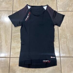 Kinetik Compression Gear X Power Black Short Sleeve Shirt